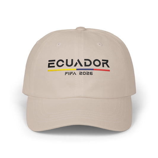 Ecuador FIFA 2026 Embroidered Dad Cap