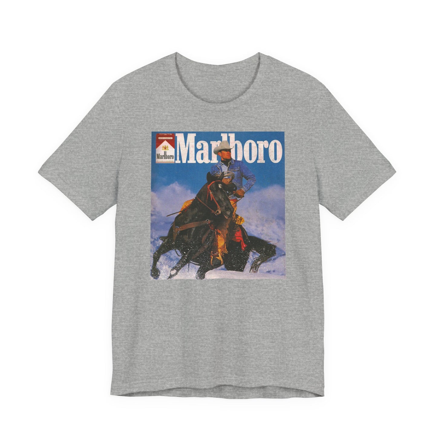 T-Shirt — Vintage Marlboro Cowboy Graphic Tee