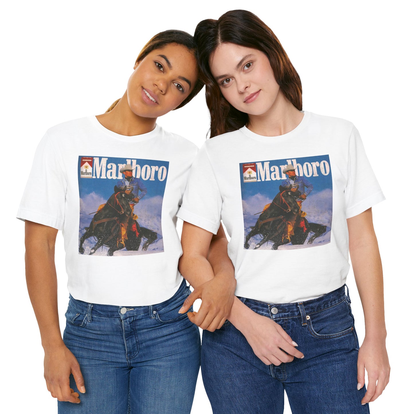 T-Shirt — Vintage Marlboro Cowboy Graphic Tee