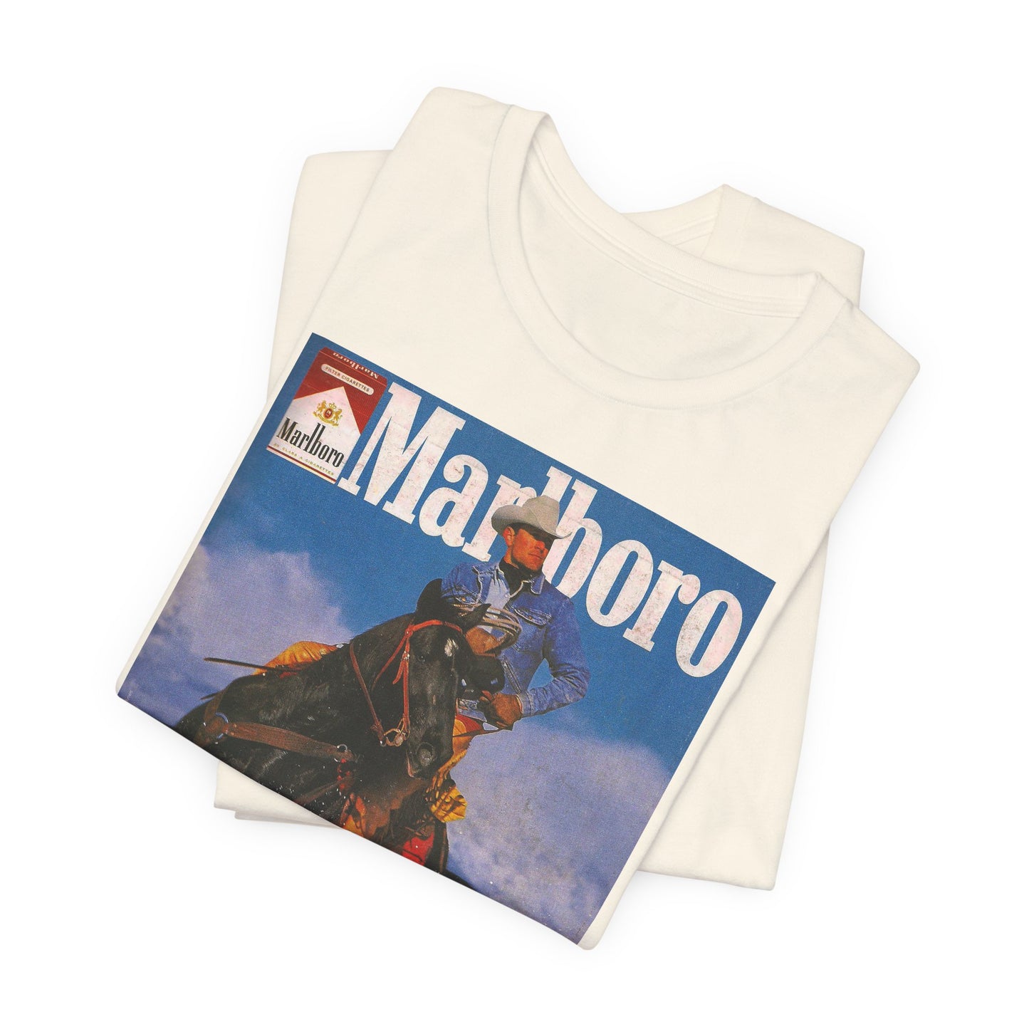 T-Shirt — Vintage Marlboro Cowboy Graphic Tee
