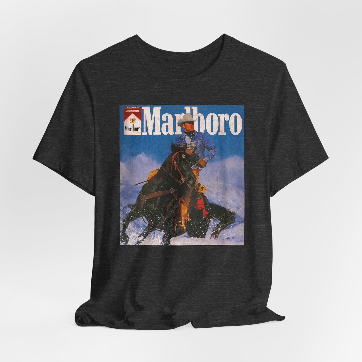 T-Shirt — Vintage Marlboro Cowboy Graphic Tee