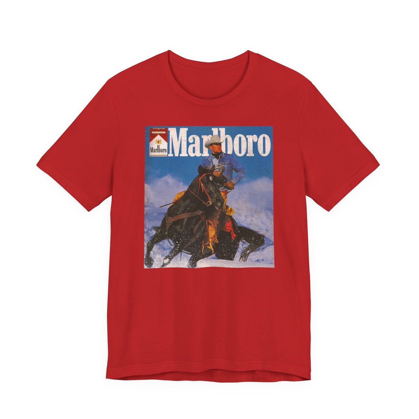 T-Shirt — Vintage Marlboro Cowboy Graphic Tee