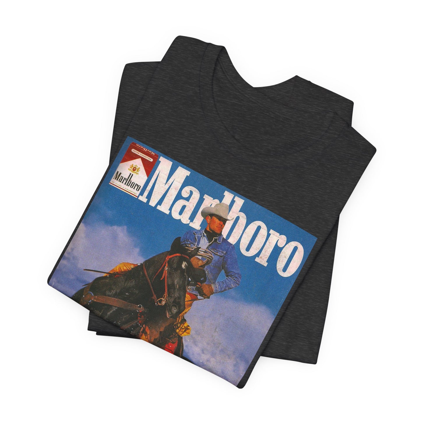 T-Shirt — Vintage Marlboro Cowboy Graphic Tee