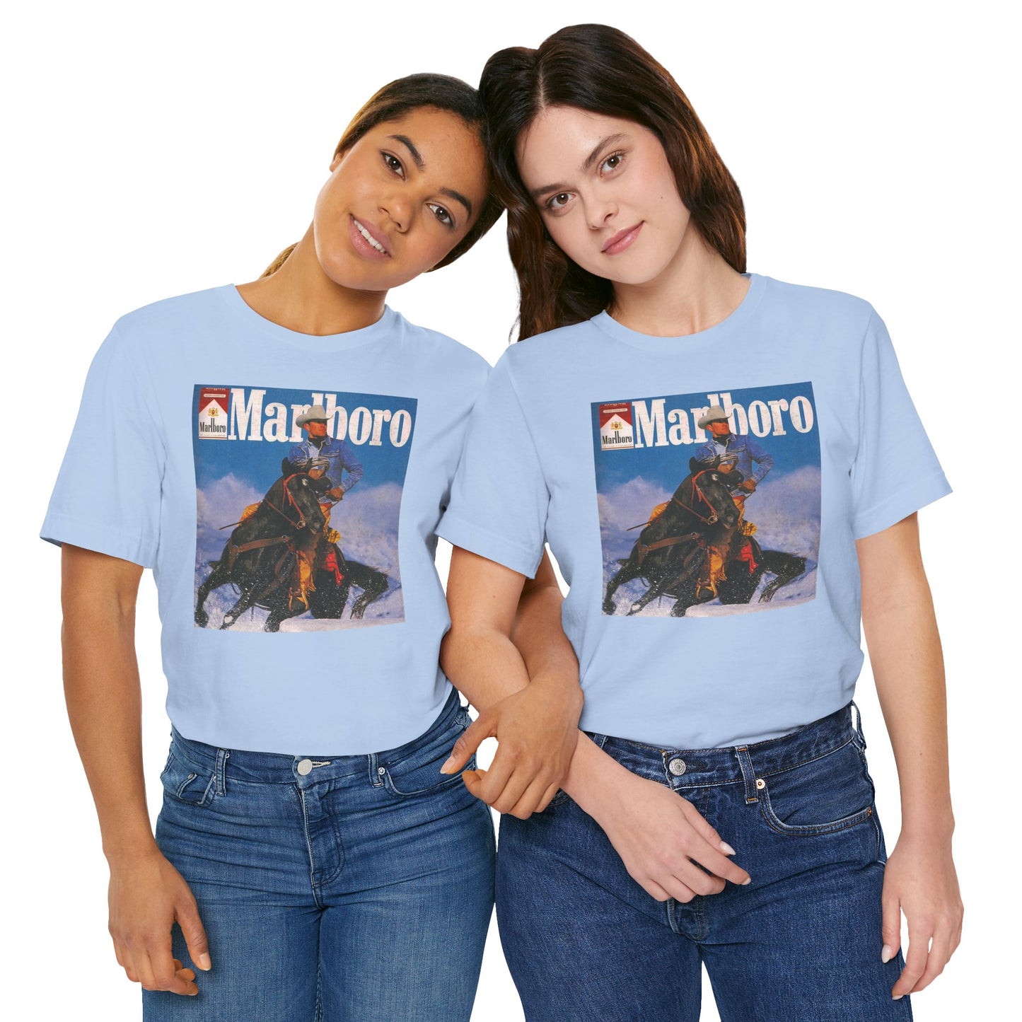 T-Shirt — Vintage Marlboro Cowboy Graphic Tee