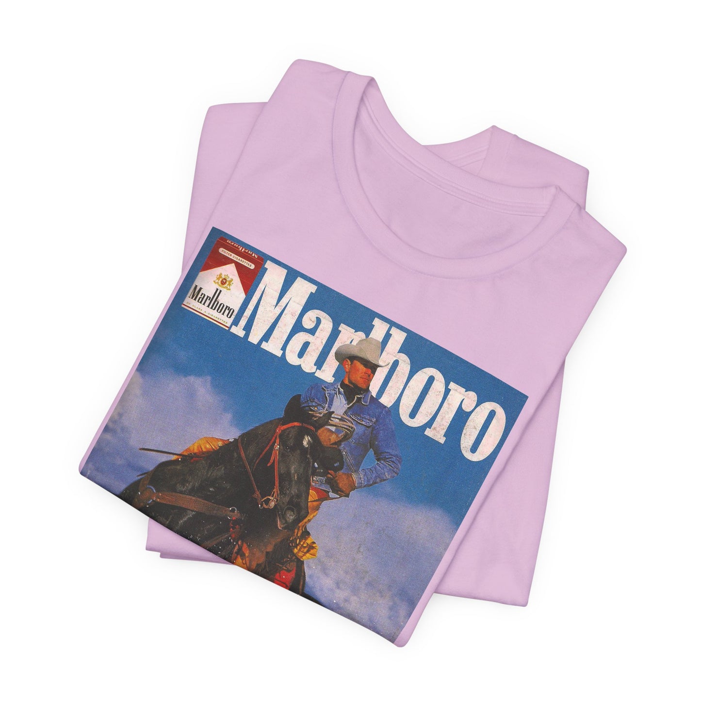 T-Shirt — Vintage Marlboro Cowboy Graphic Tee