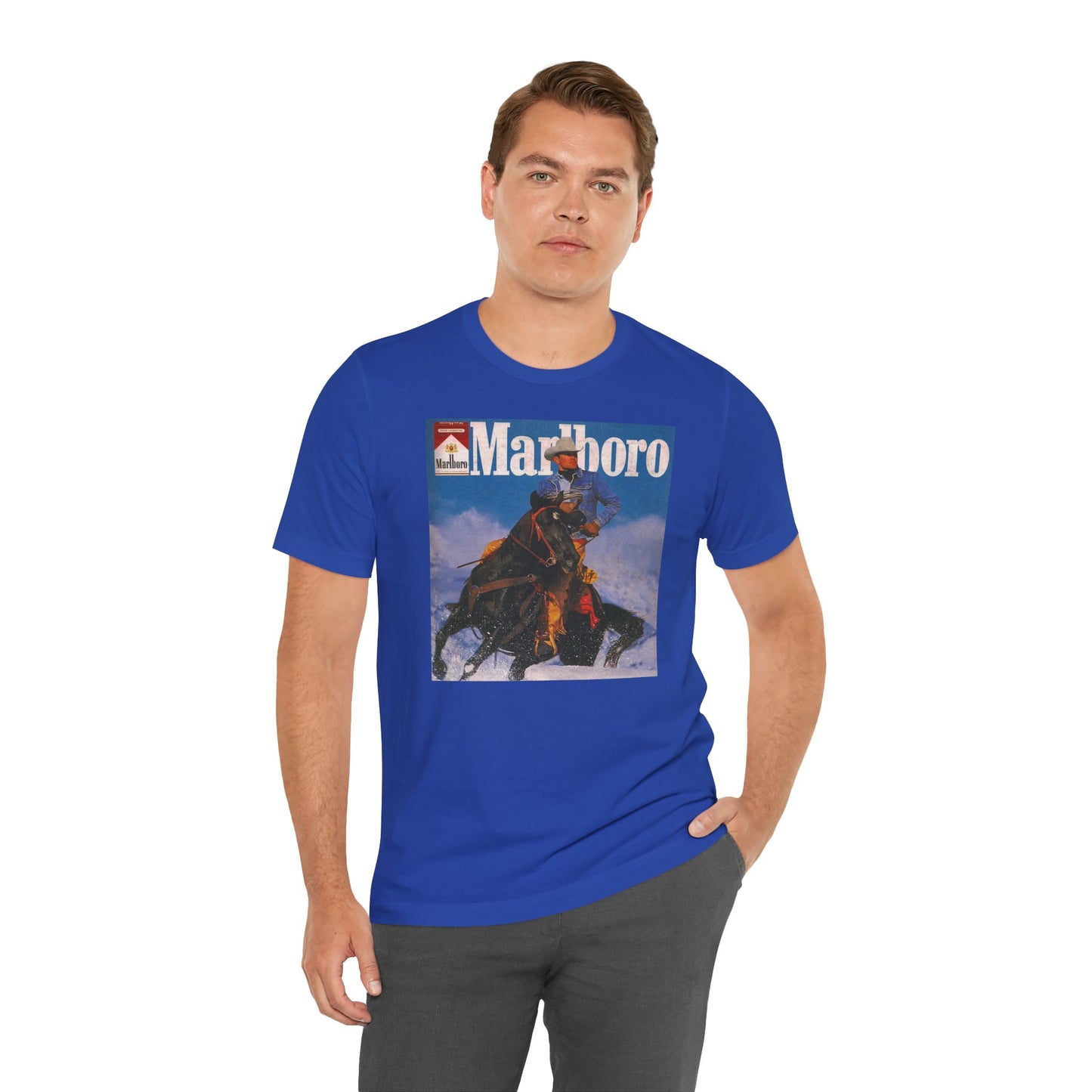 T-Shirt — Vintage Marlboro Cowboy Graphic Tee