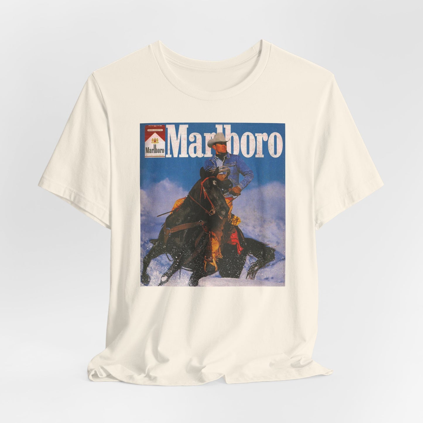 T-Shirt — Vintage Marlboro Cowboy Graphic Tee