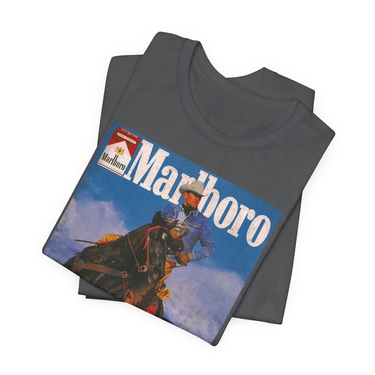 T-Shirt — Vintage Marlboro Cowboy Graphic Tee