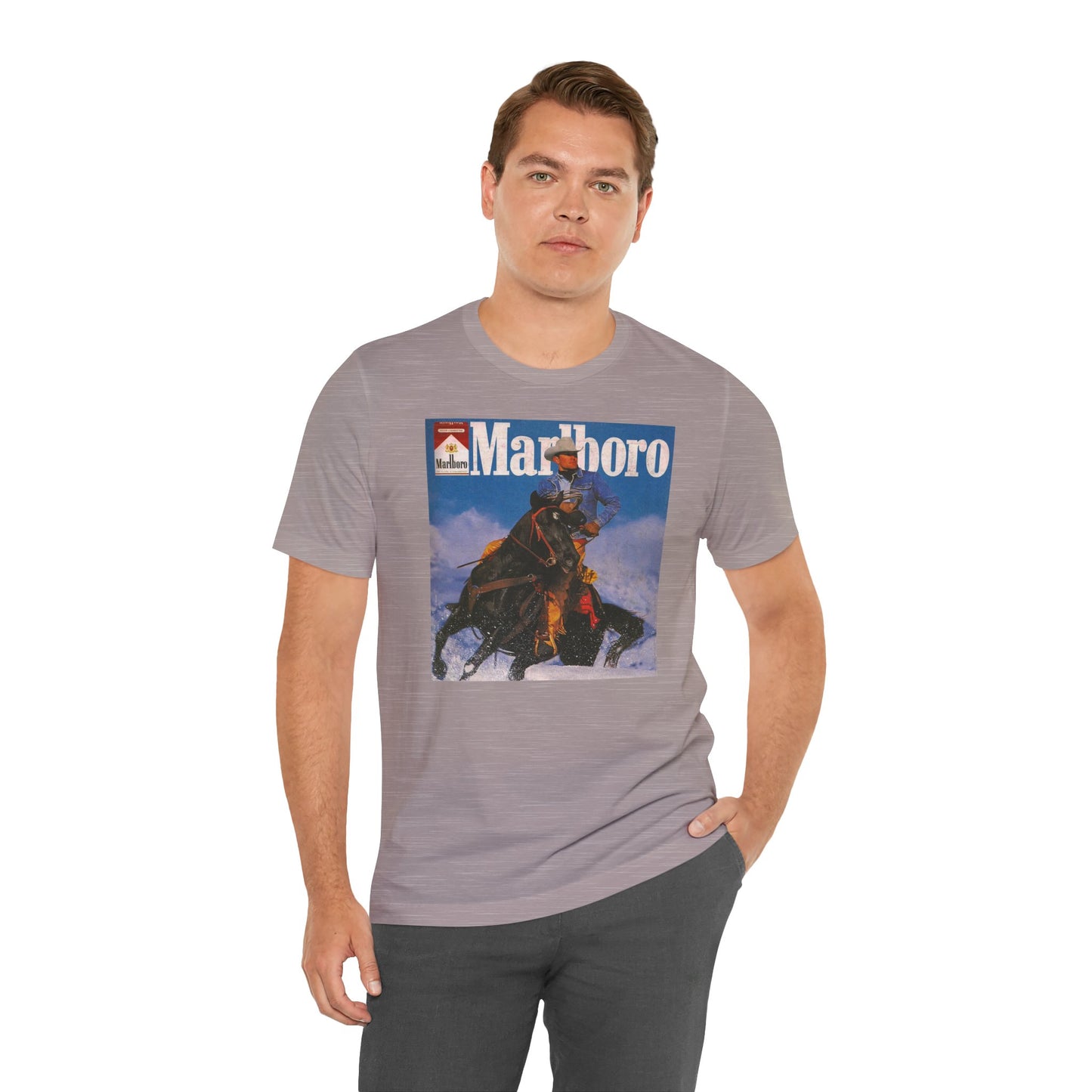 T-Shirt — Vintage Marlboro Cowboy Graphic Tee