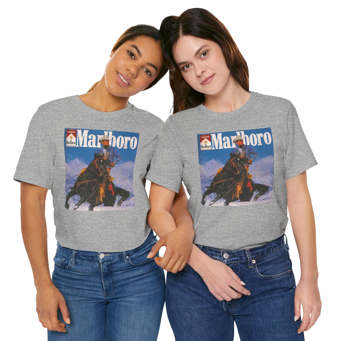 T-Shirt — Vintage Marlboro Cowboy Graphic Tee