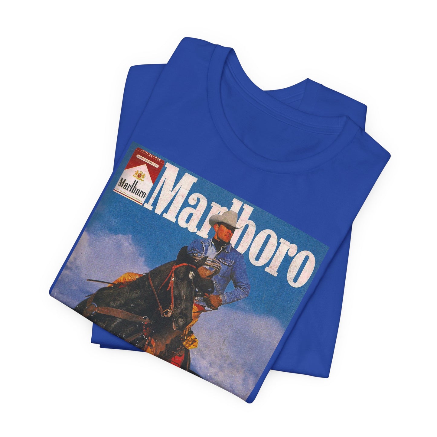 T-Shirt — Vintage Marlboro Cowboy Graphic Tee
