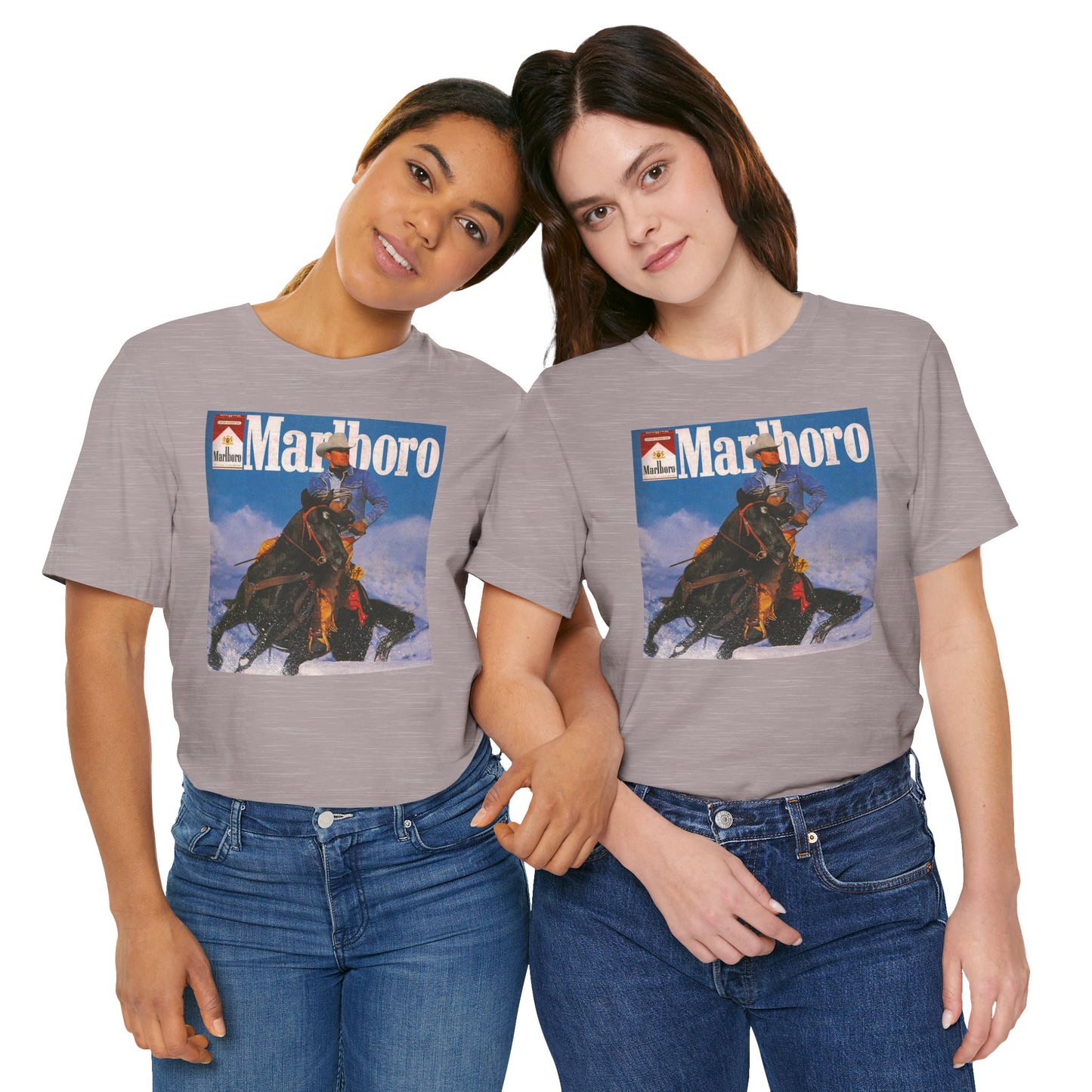 T-Shirt — Vintage Marlboro Cowboy Graphic Tee