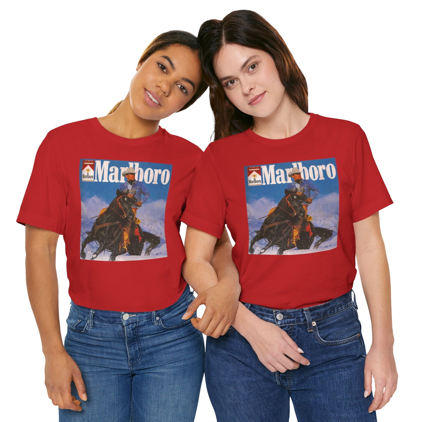 T-Shirt — Vintage Marlboro Cowboy Graphic Tee