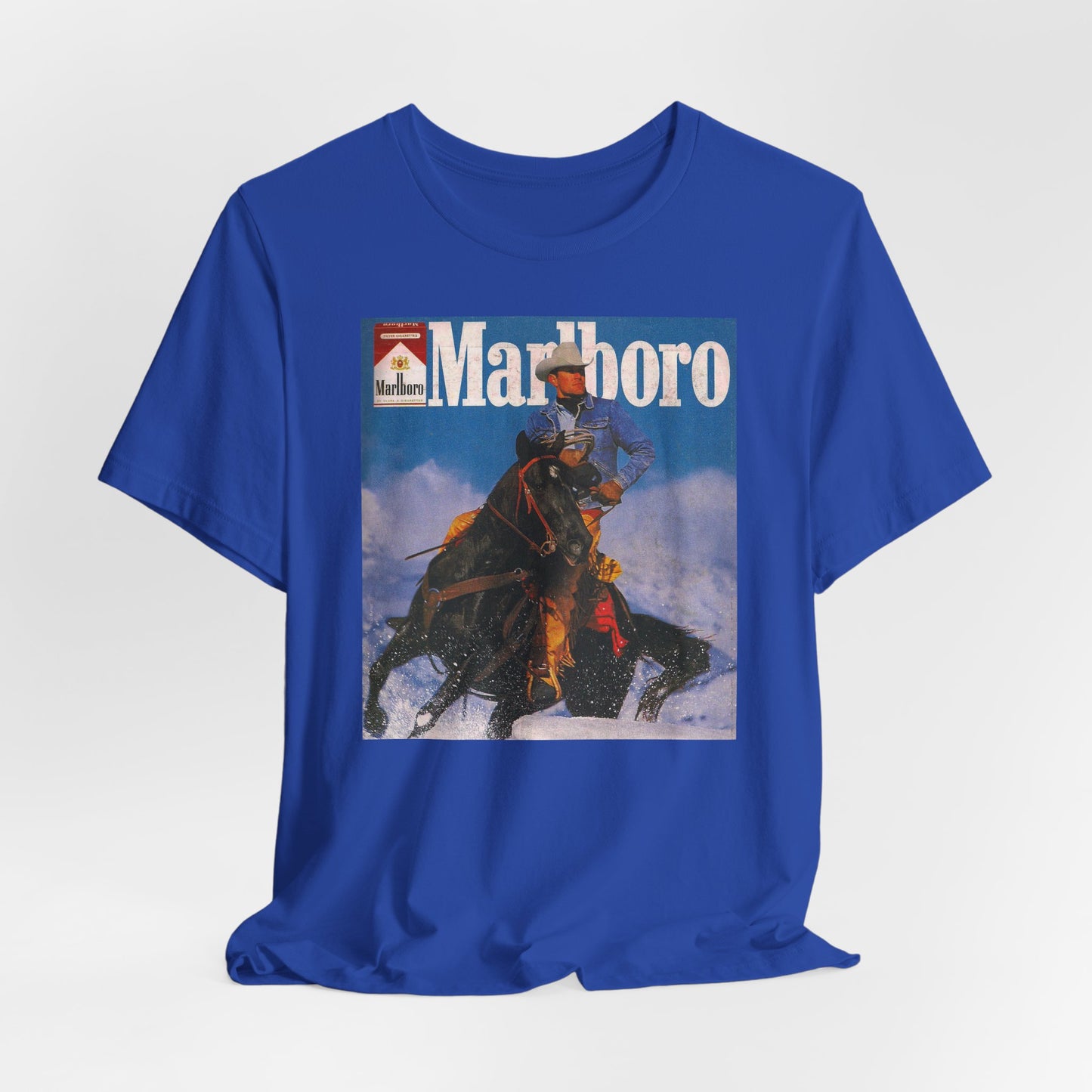 T-Shirt — Vintage Marlboro Cowboy Graphic Tee