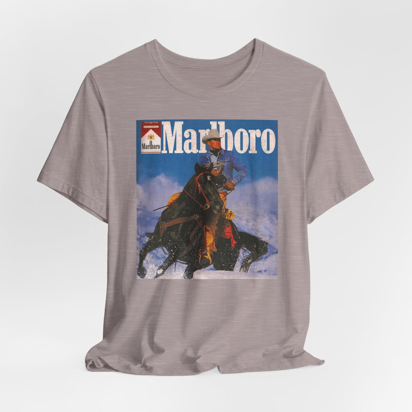 T-Shirt — Vintage Marlboro Cowboy Graphic Tee