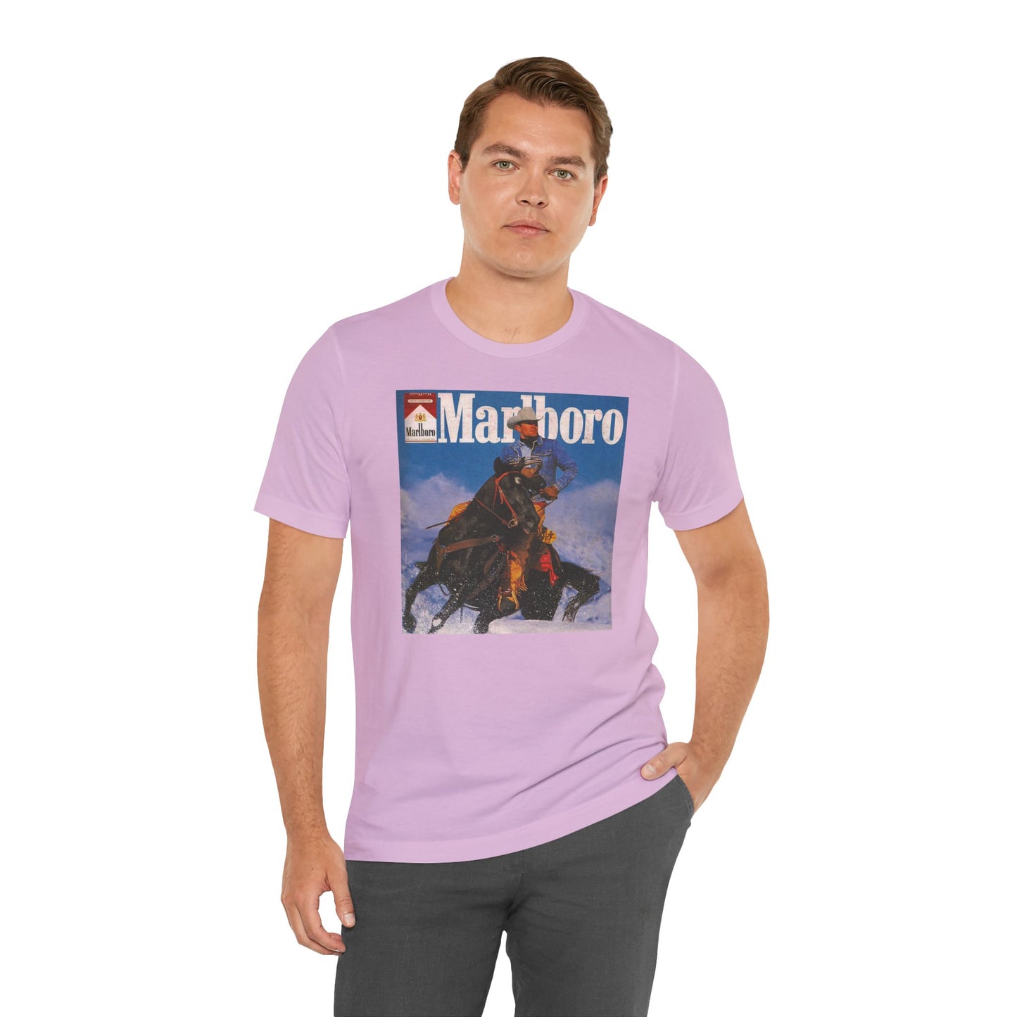 T-Shirt — Vintage Marlboro Cowboy Graphic Tee