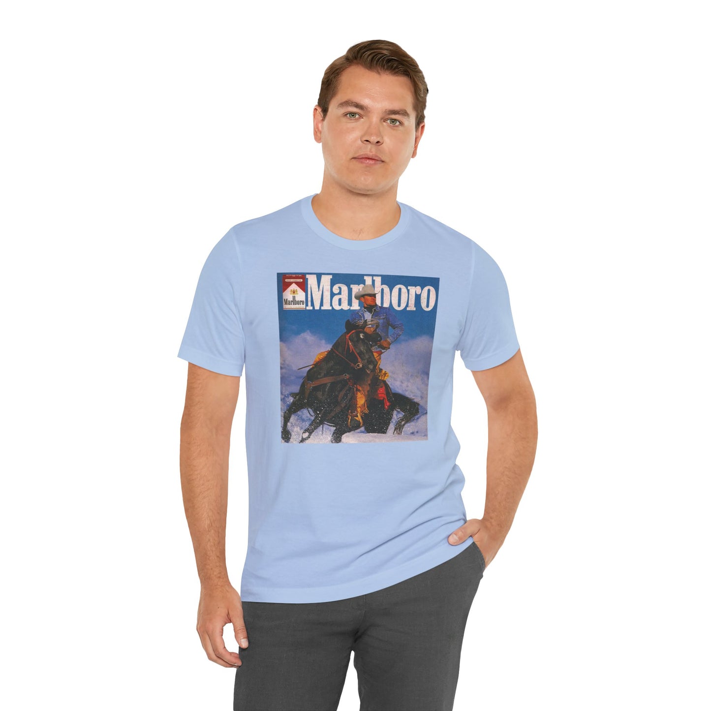 T-Shirt — Vintage Marlboro Cowboy Graphic Tee