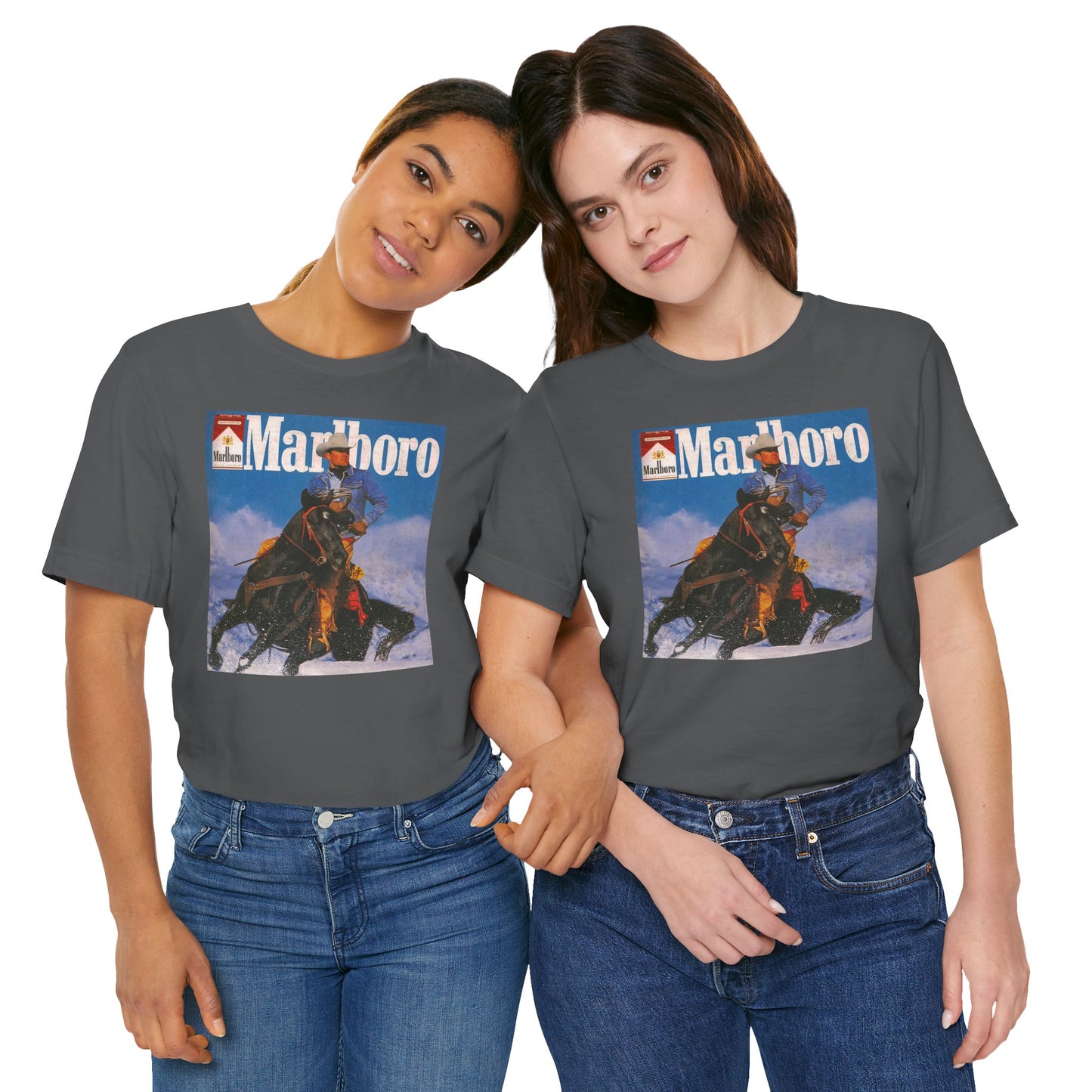 T-Shirt — Vintage Marlboro Cowboy Graphic Tee