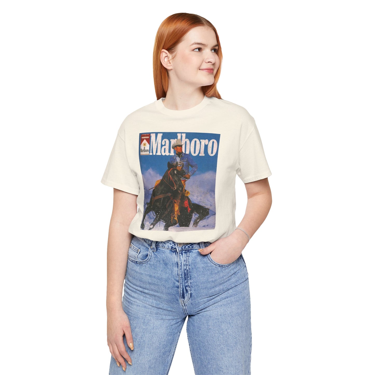 T-Shirt — Vintage Marlboro Cowboy Graphic Tee
