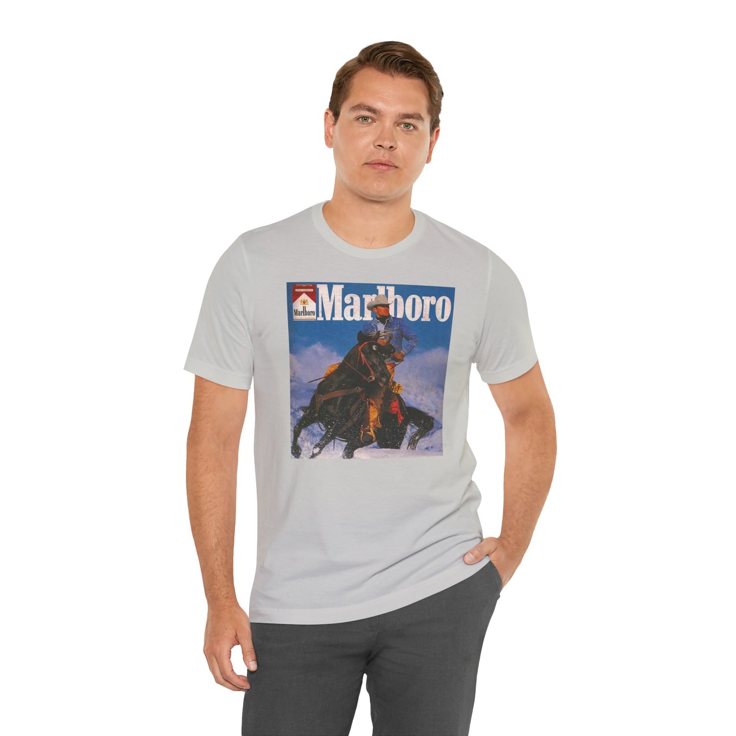 T-Shirt — Vintage Marlboro Cowboy Graphic Tee