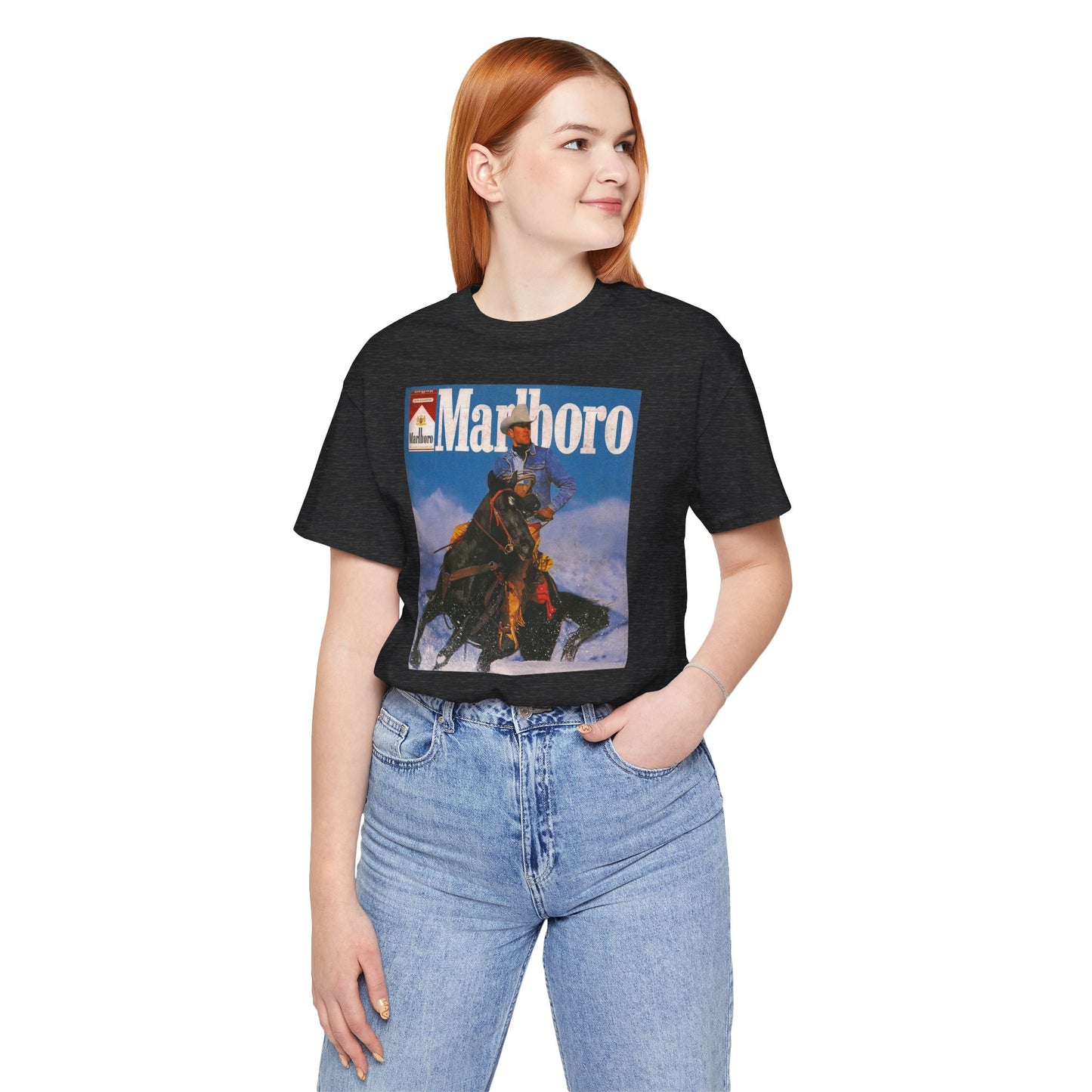 T-Shirt — Vintage Marlboro Cowboy Graphic Tee