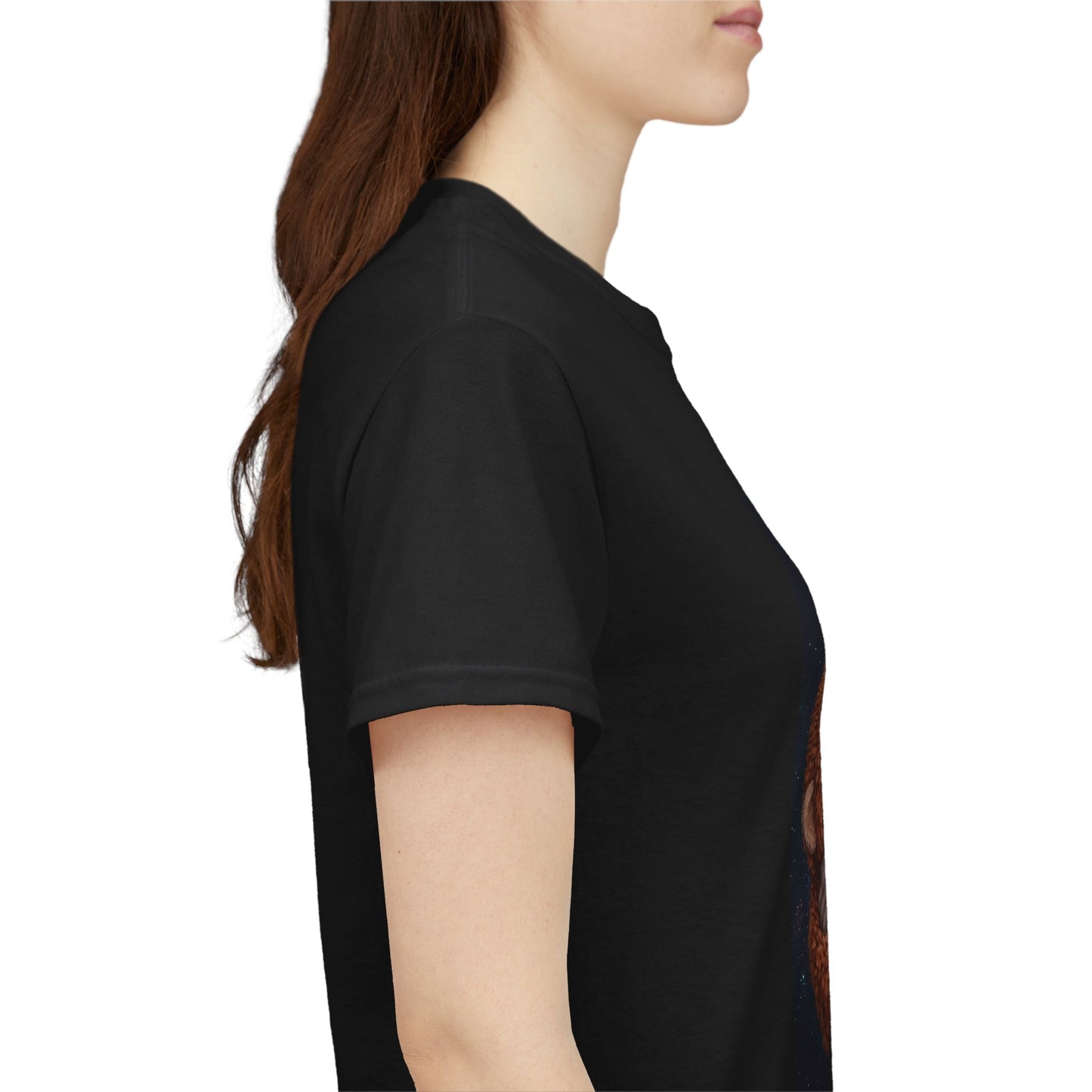 T-Shirt — Cute Baby Monkey Hugging Plush Toy Graphic Tee