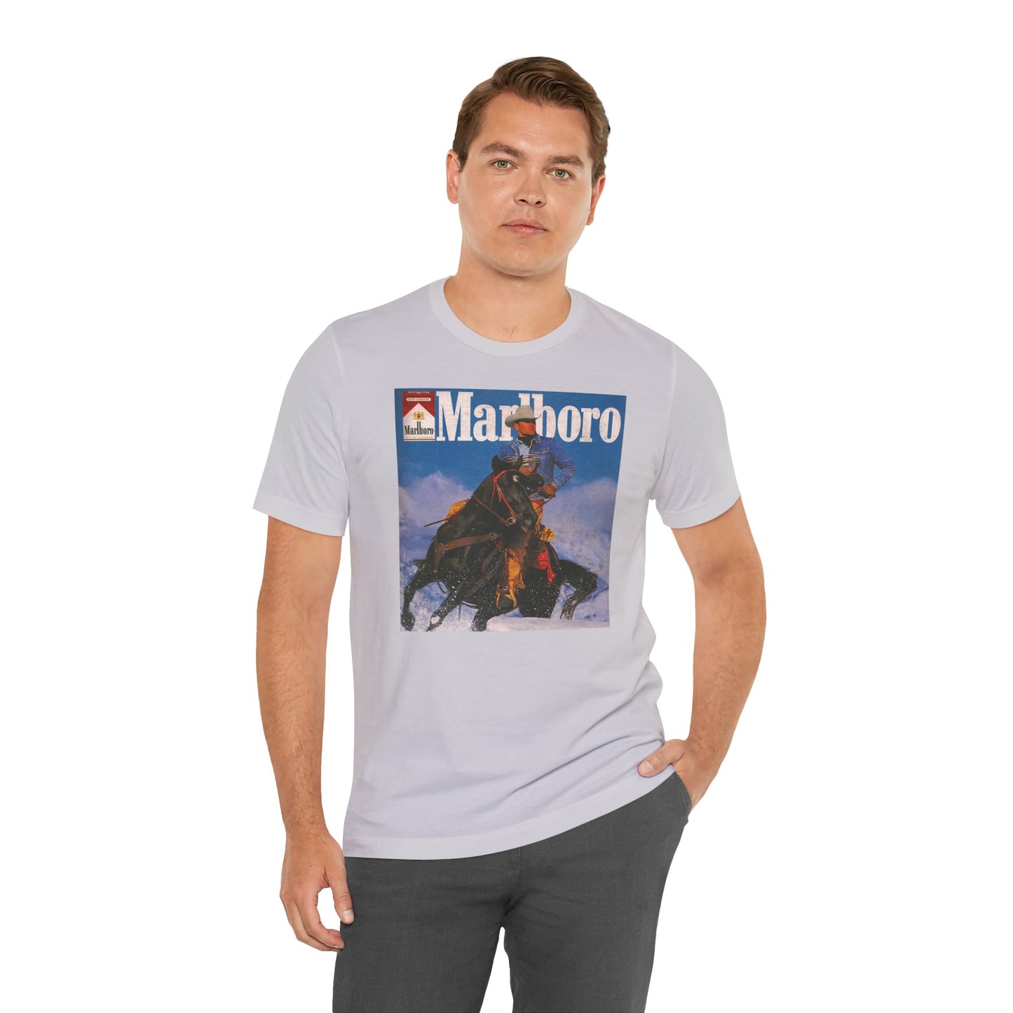T-Shirt — Vintage Marlboro Cowboy Graphic Tee