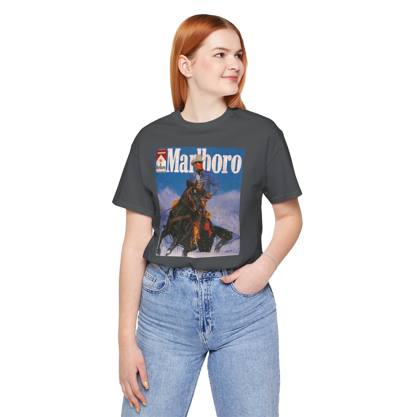 T-Shirt — Vintage Marlboro Cowboy Graphic Tee