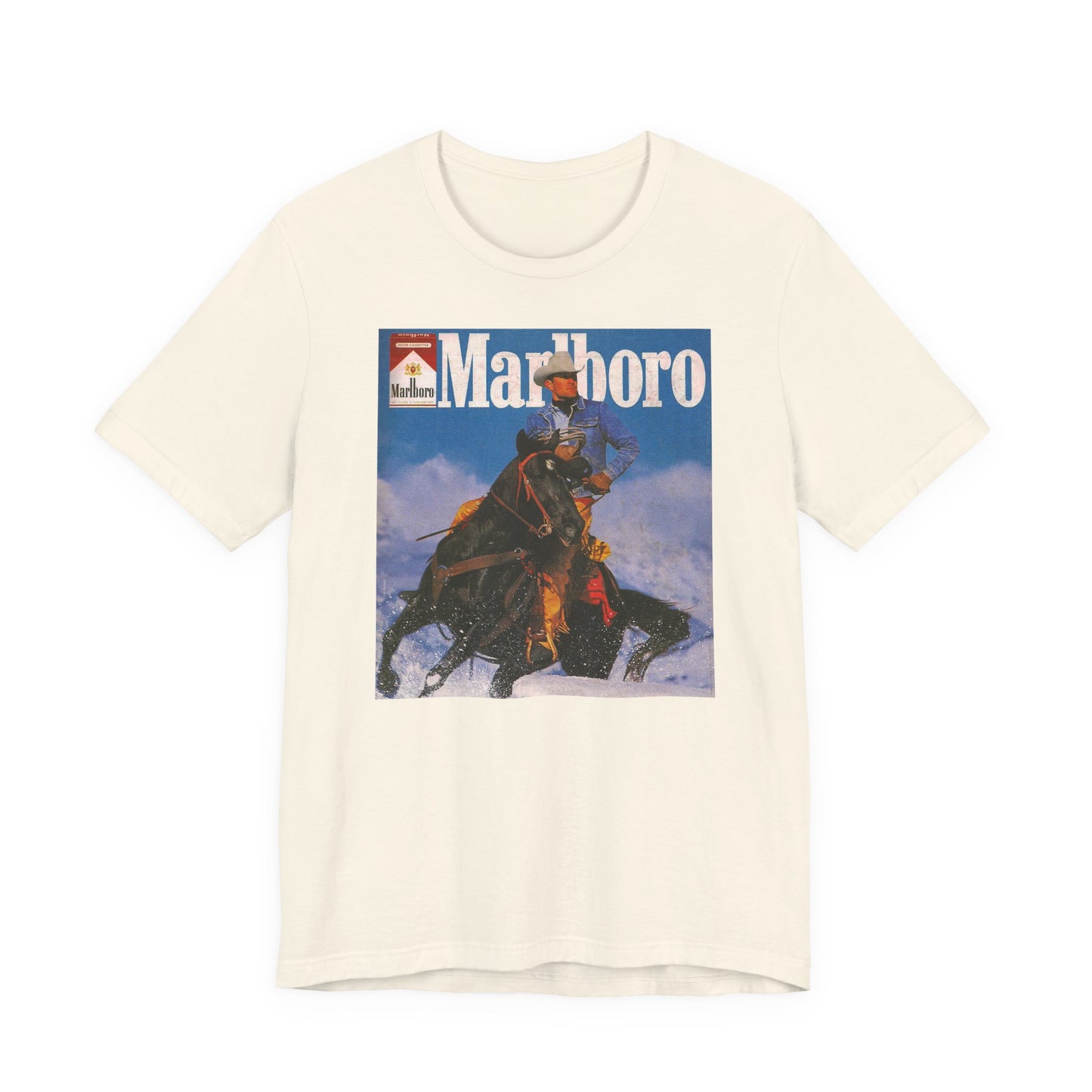 T-Shirt — Vintage Marlboro Cowboy Graphic Tee