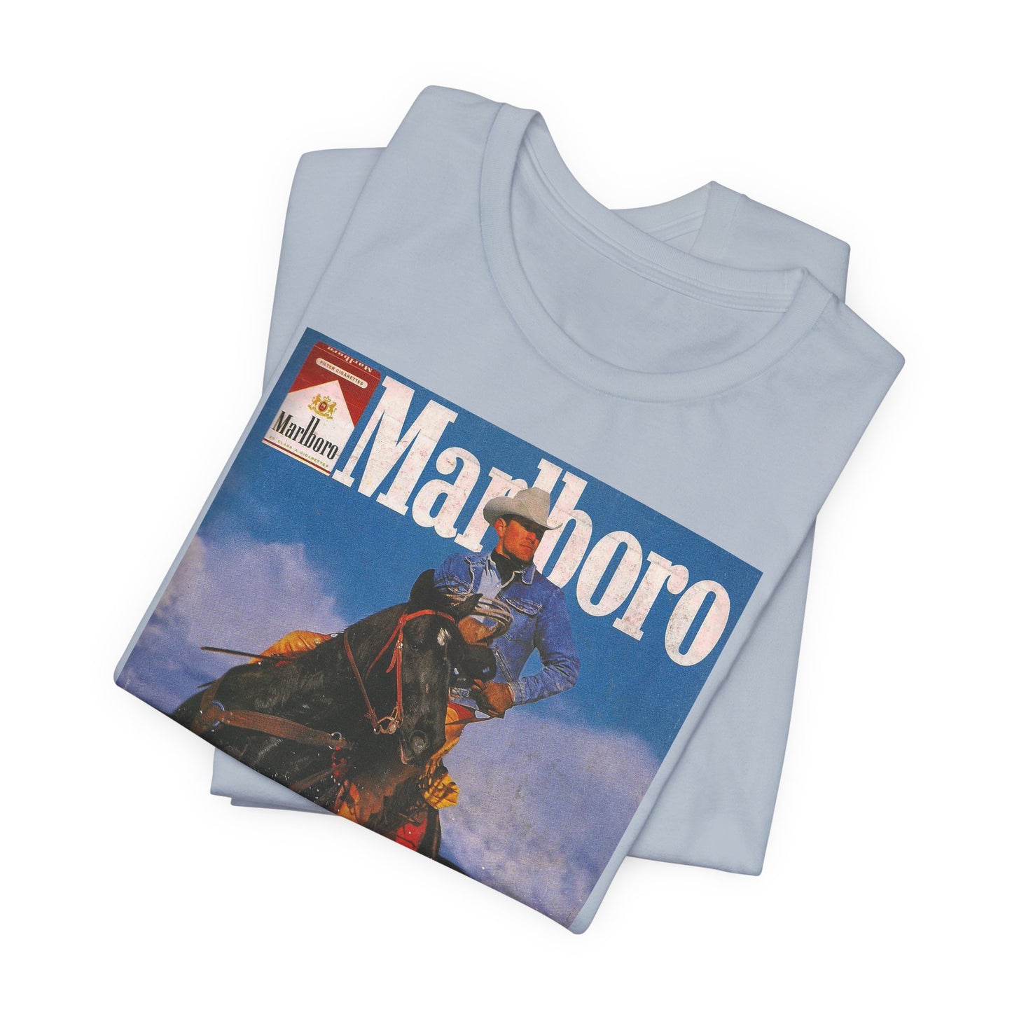 T-Shirt — Vintage Marlboro Cowboy Graphic Tee