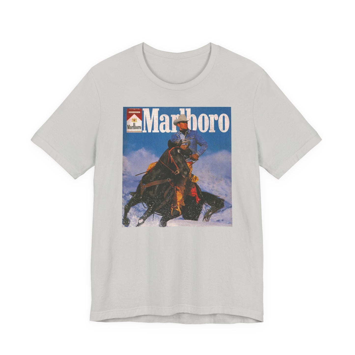T-Shirt — Vintage Marlboro Cowboy Graphic Tee