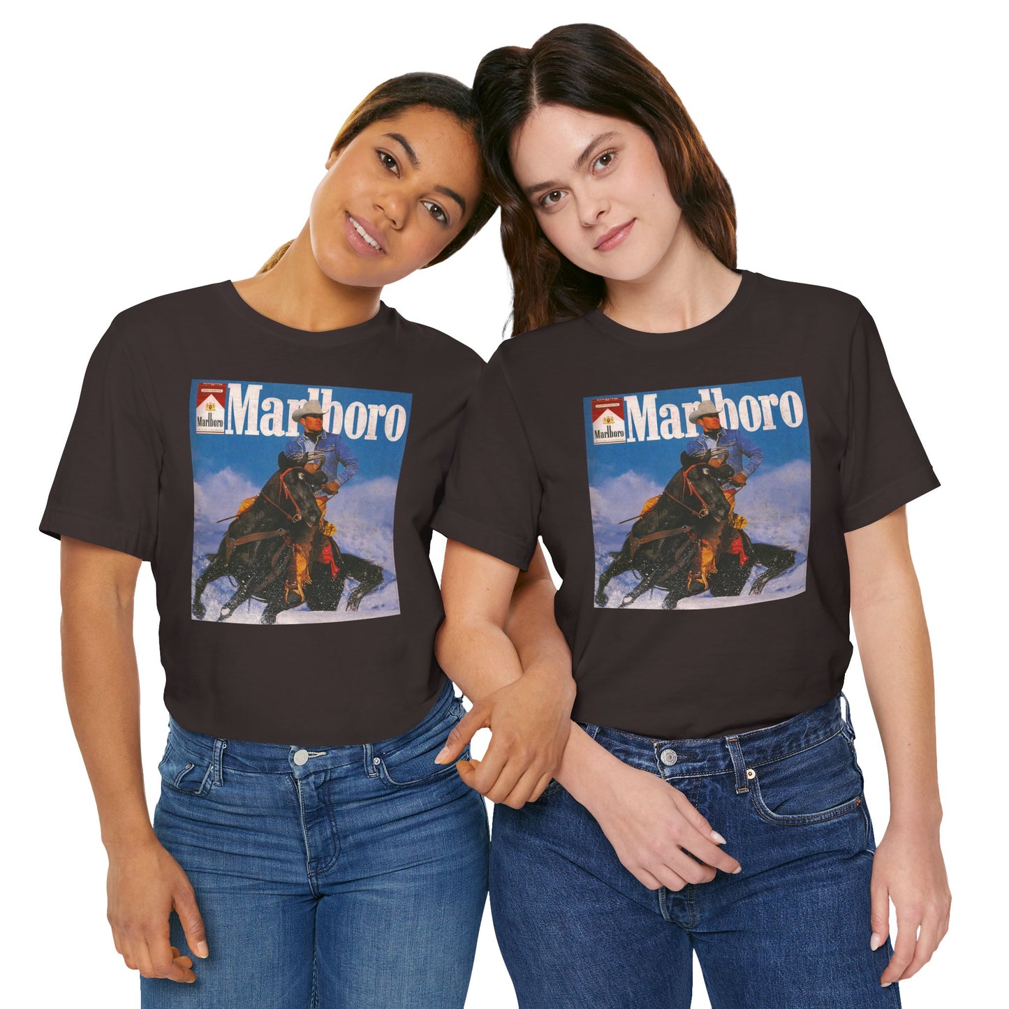 T-Shirt — Vintage Marlboro Cowboy Graphic Tee
