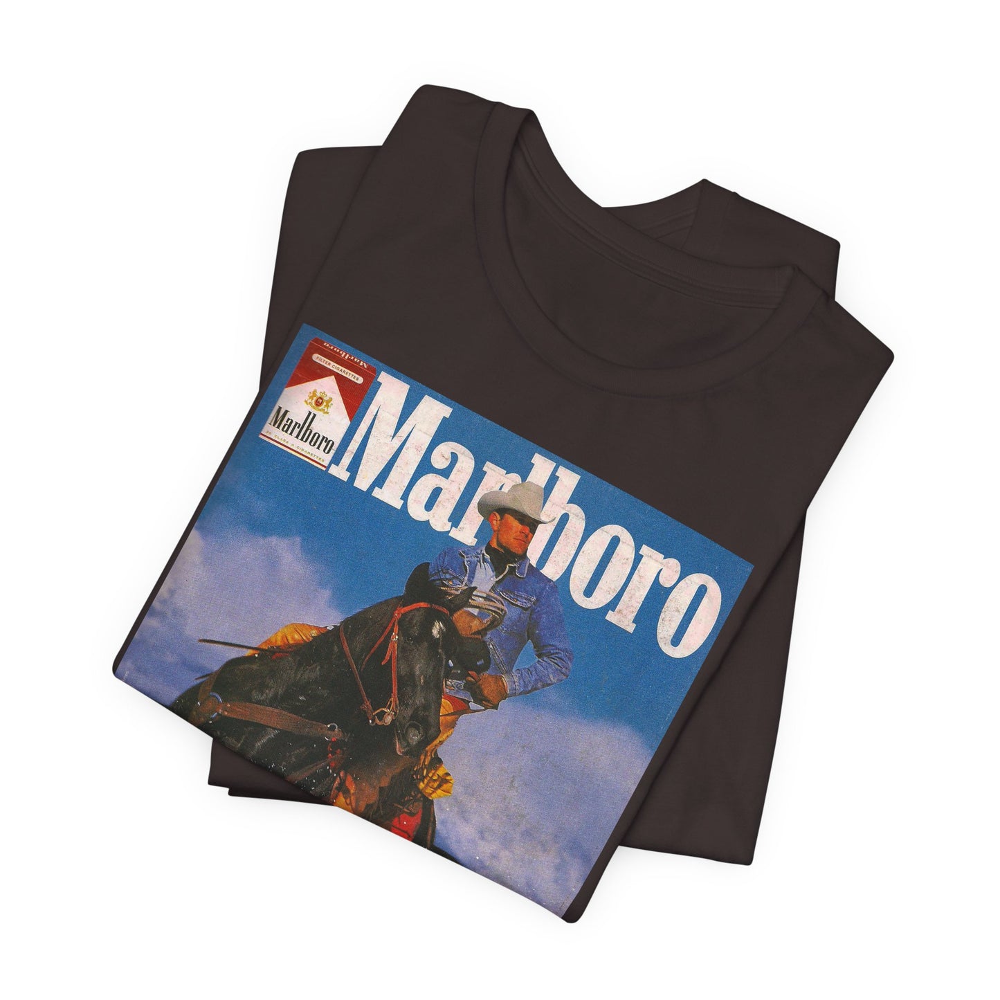 T-Shirt — Vintage Marlboro Cowboy Graphic Tee