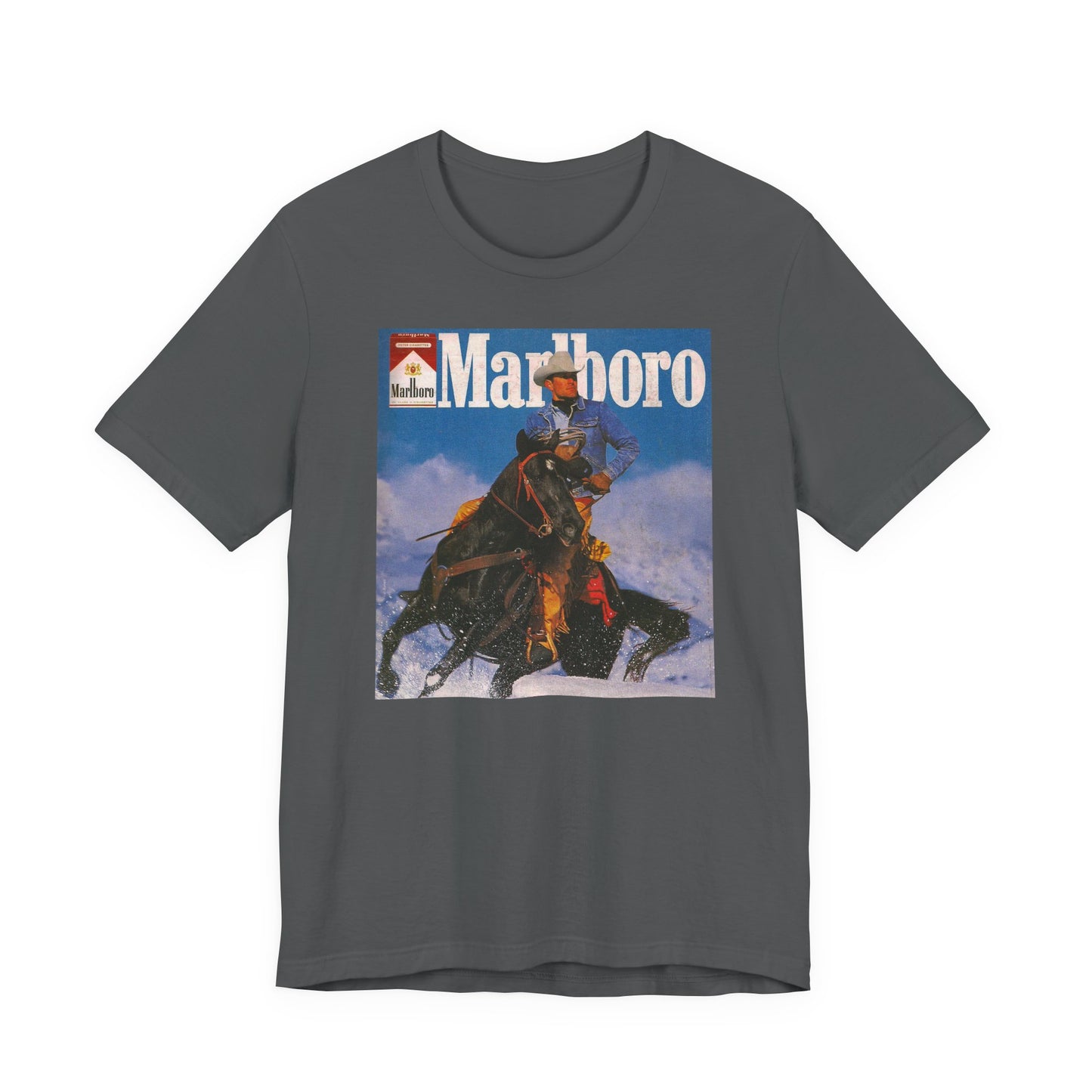 T-Shirt — Vintage Marlboro Cowboy Graphic Tee