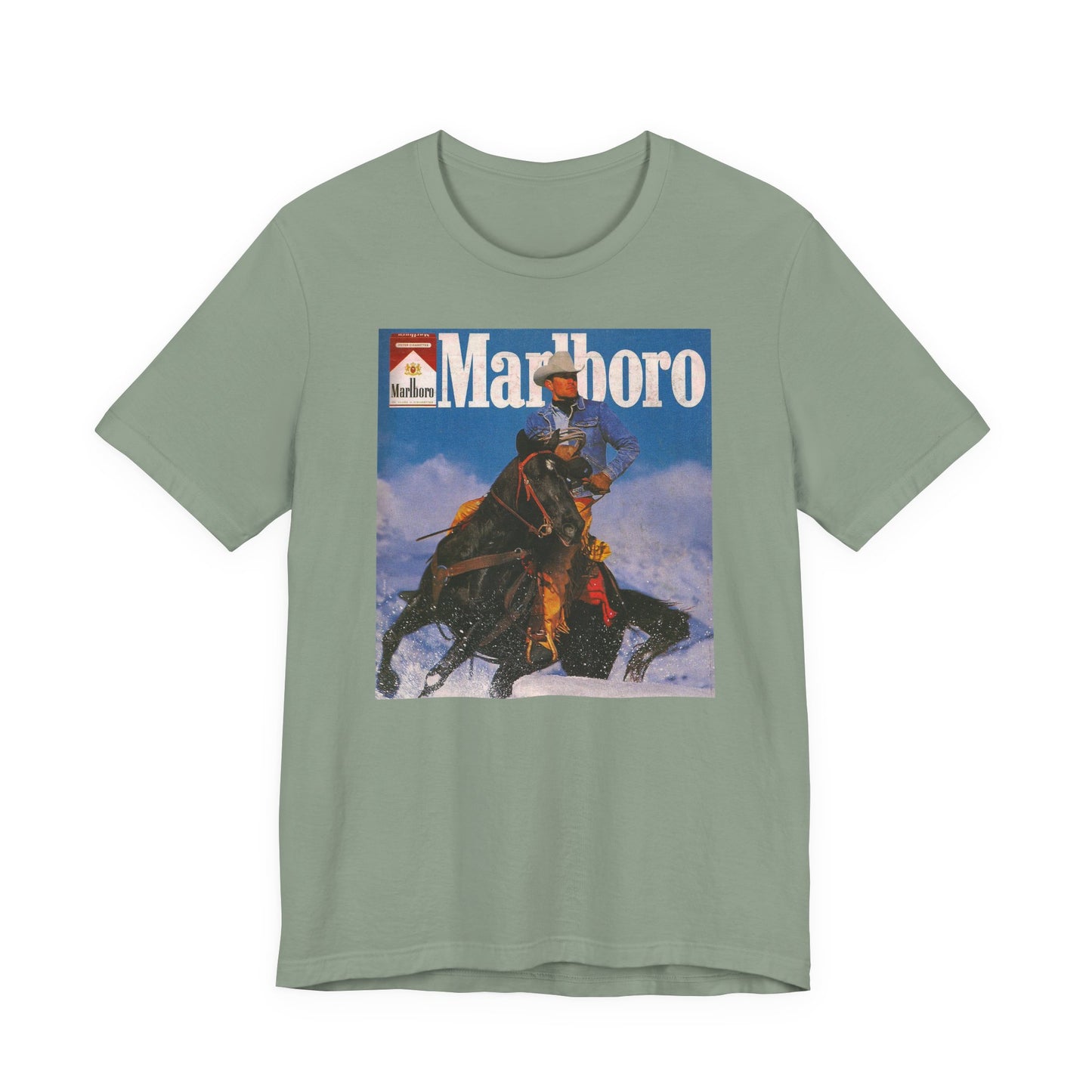 T-Shirt — Vintage Marlboro Cowboy Graphic Tee