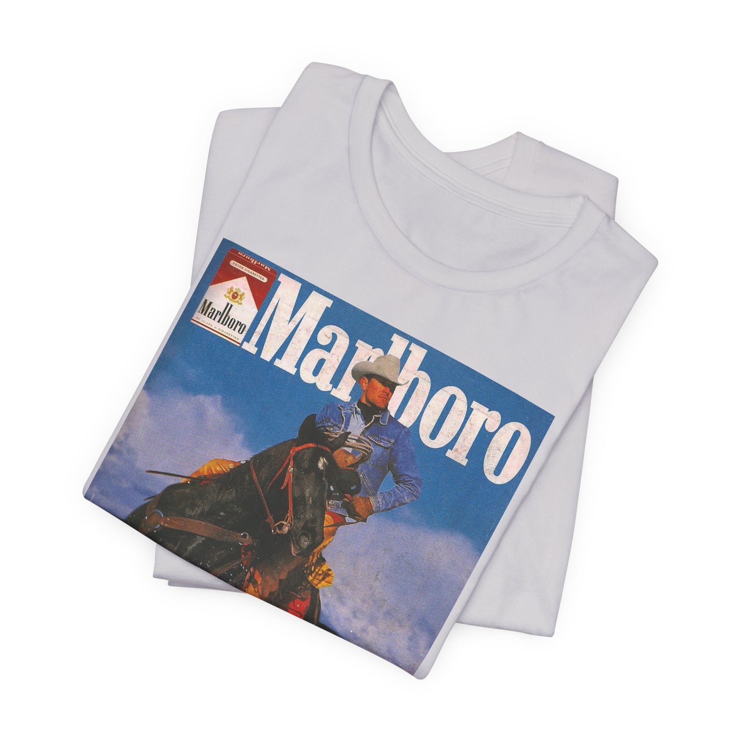 T-Shirt — Vintage Marlboro Cowboy Graphic Tee
