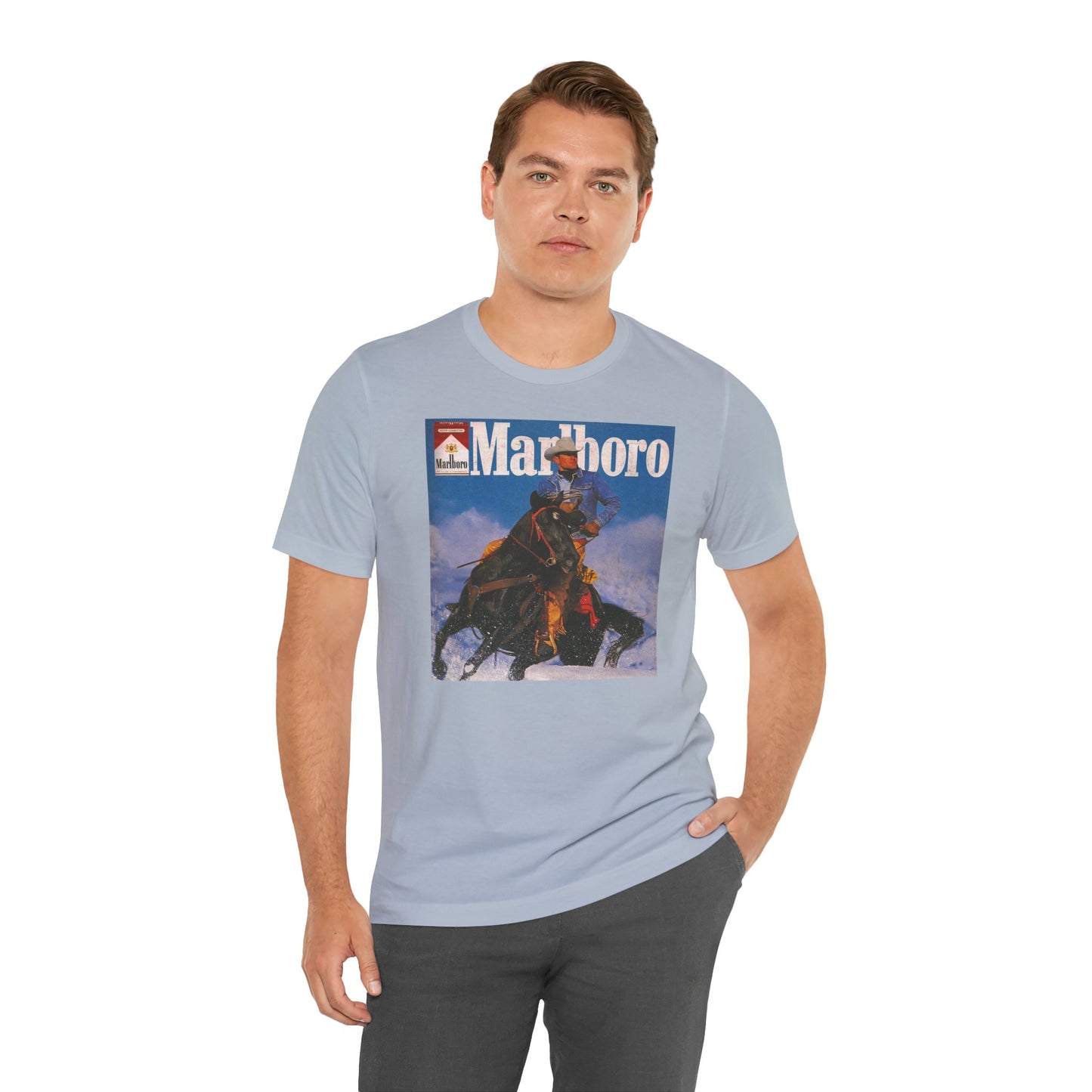 T-Shirt — Vintage Marlboro Cowboy Graphic Tee