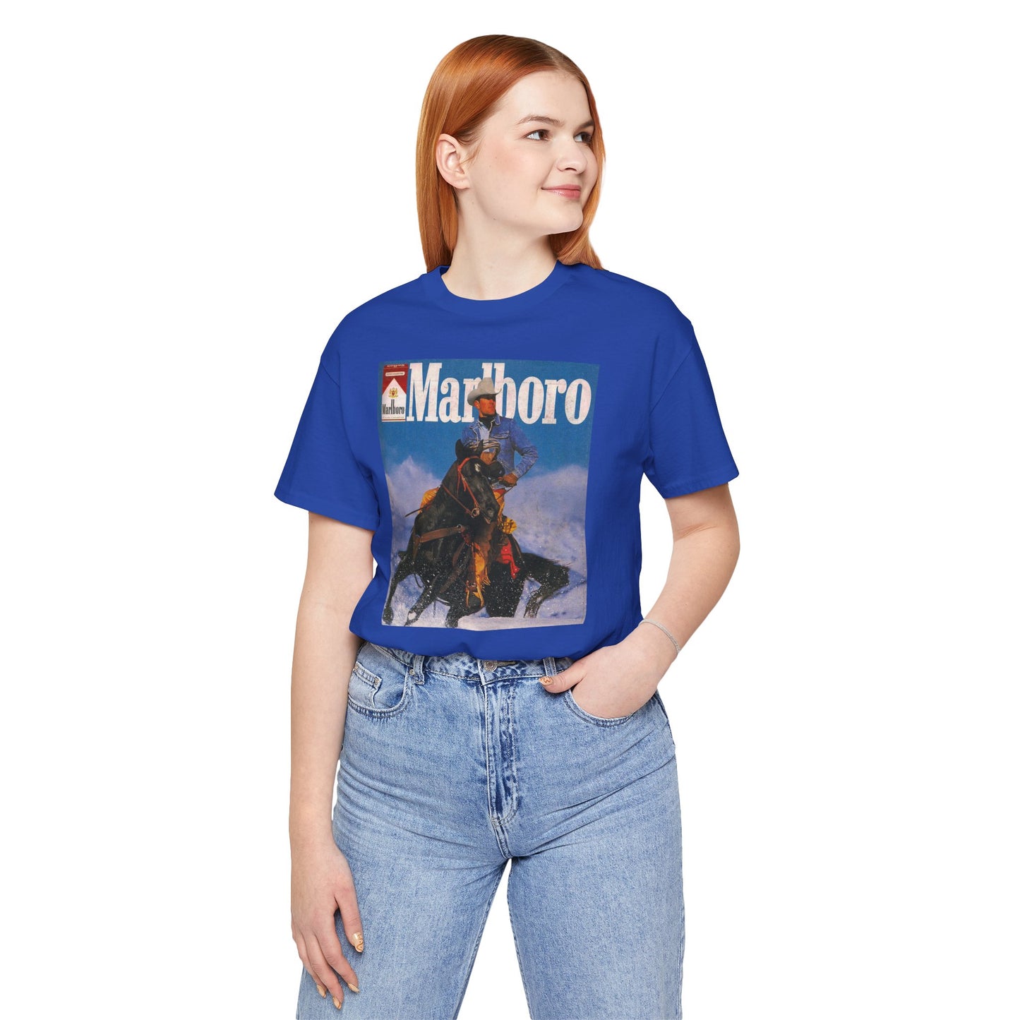 T-Shirt — Vintage Marlboro Cowboy Graphic Tee