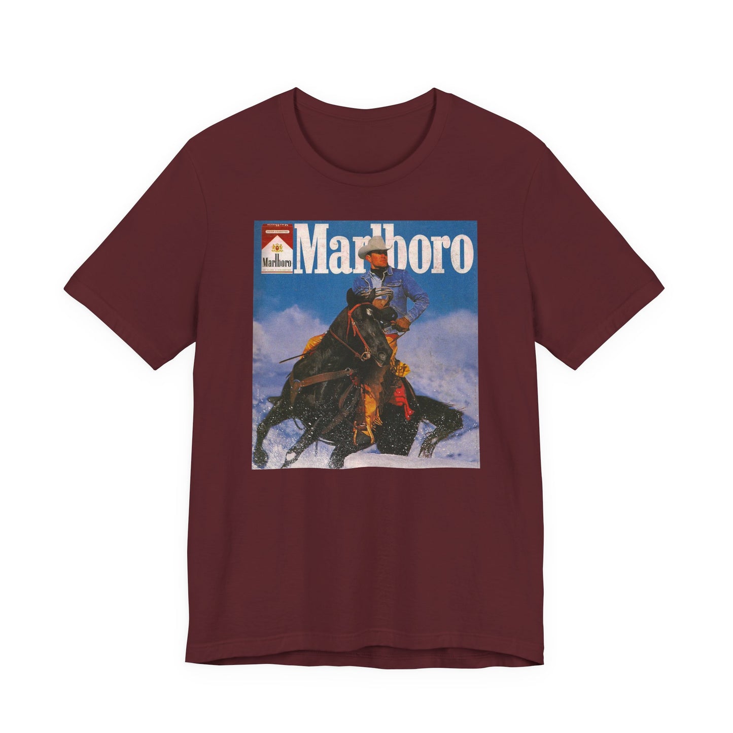 T-Shirt — Vintage Marlboro Cowboy Graphic Tee