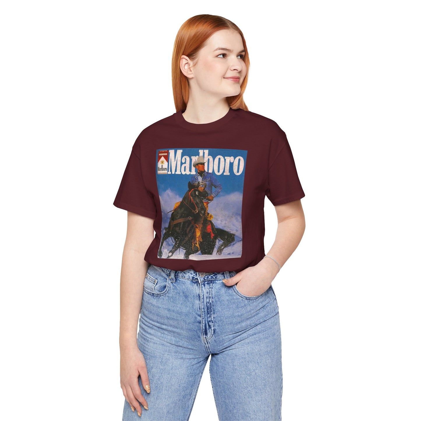 T-Shirt — Vintage Marlboro Cowboy Graphic Tee