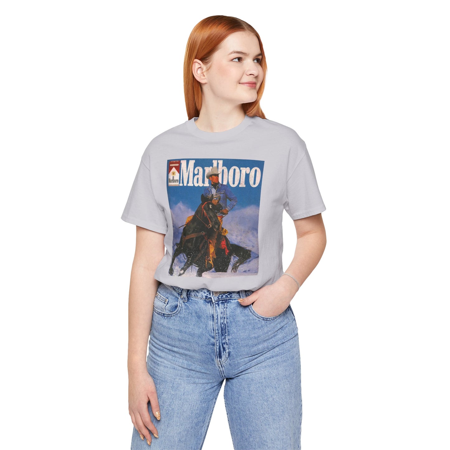T-Shirt — Vintage Marlboro Cowboy Graphic Tee