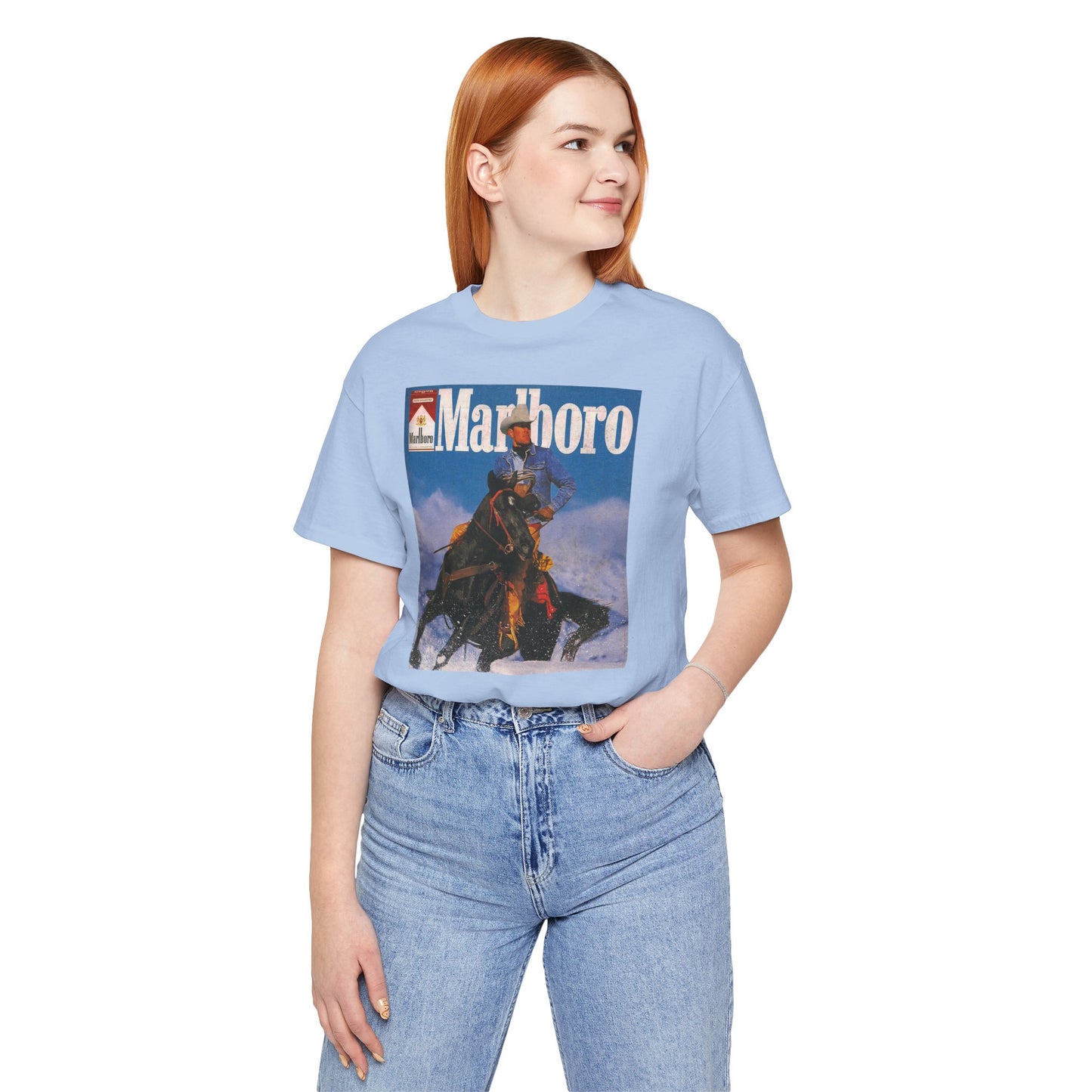 T-Shirt — Vintage Marlboro Cowboy Graphic Tee