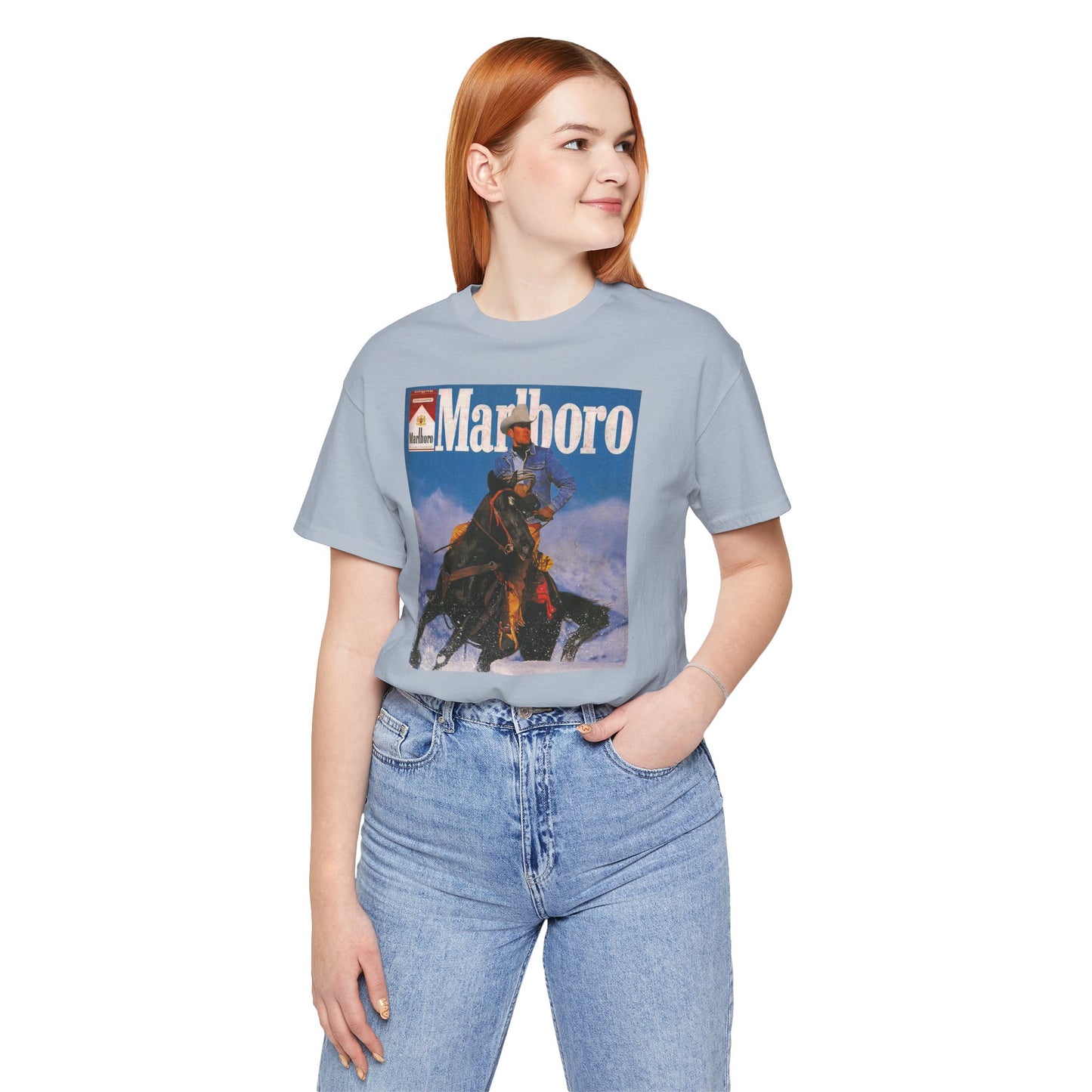 T-Shirt — Vintage Marlboro Cowboy Graphic Tee