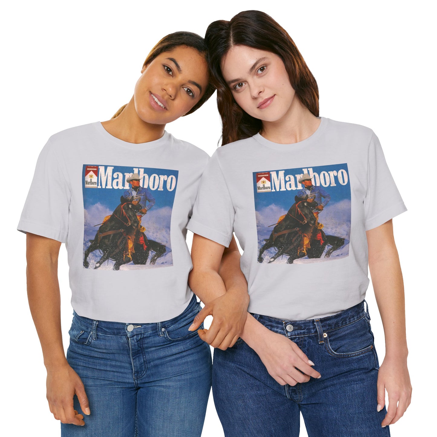 T-Shirt — Vintage Marlboro Cowboy Graphic Tee