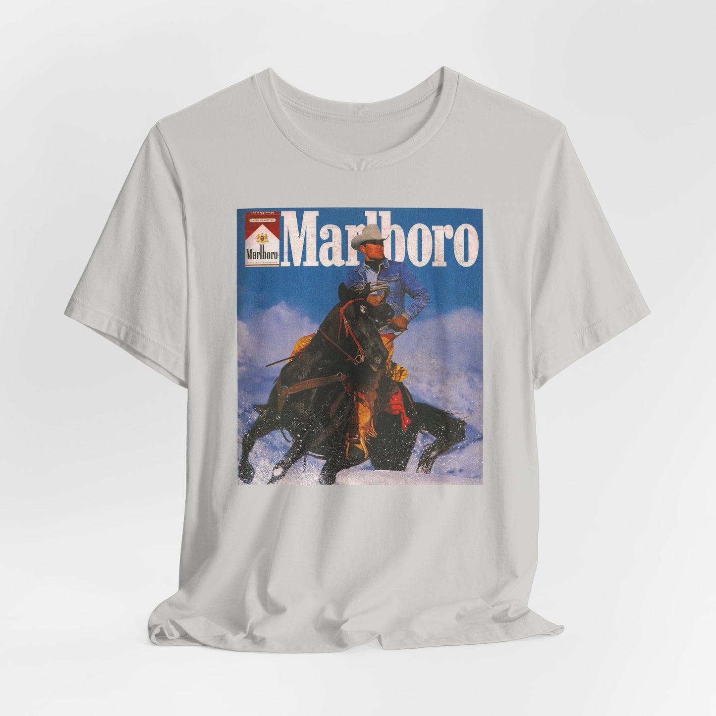 T-Shirt — Vintage Marlboro Cowboy Graphic Tee