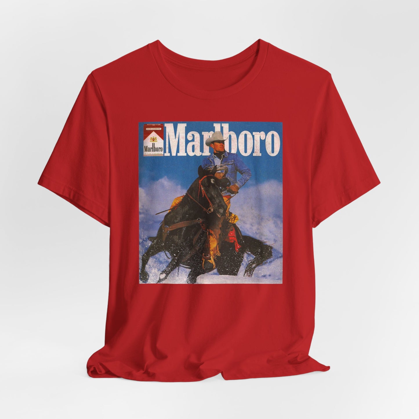 T-Shirt — Vintage Marlboro Cowboy Graphic Tee