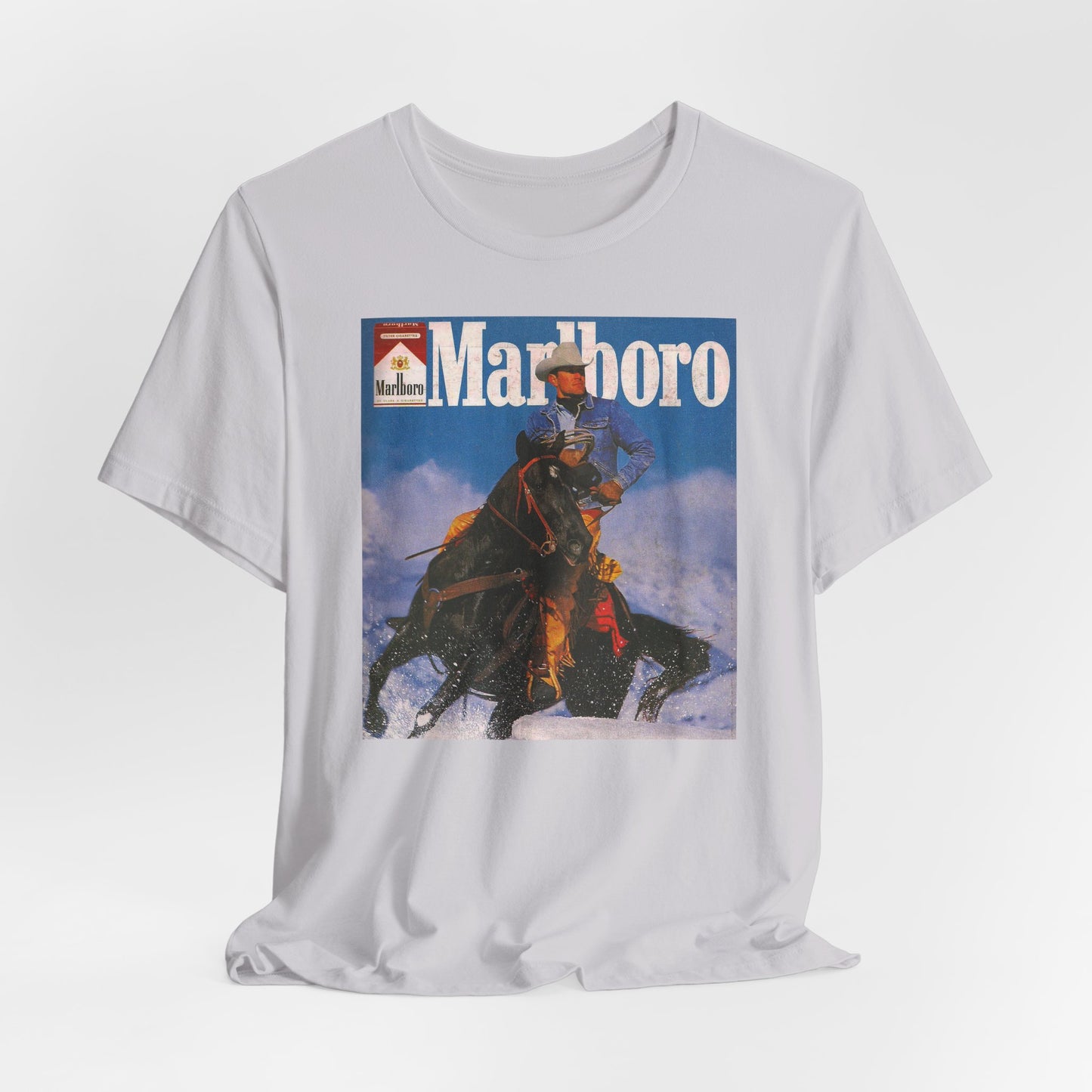 T-Shirt — Vintage Marlboro Cowboy Graphic Tee