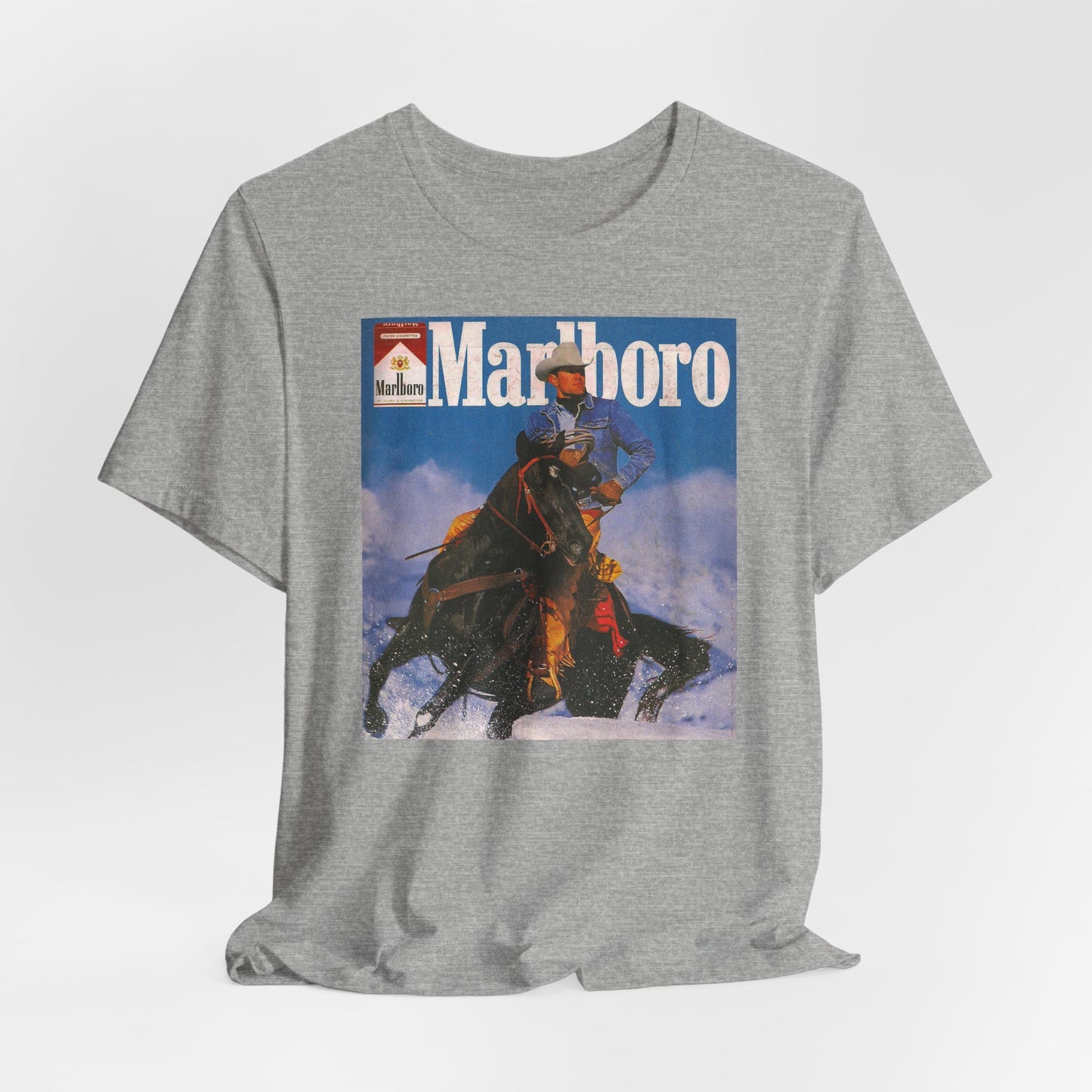 T-Shirt — Vintage Marlboro Cowboy Graphic Tee
