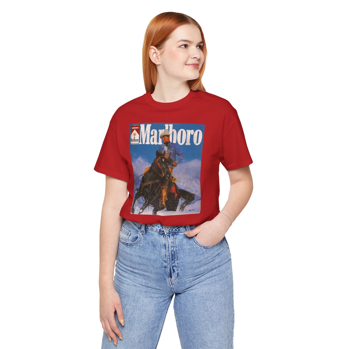 T-Shirt — Vintage Marlboro Cowboy Graphic Tee