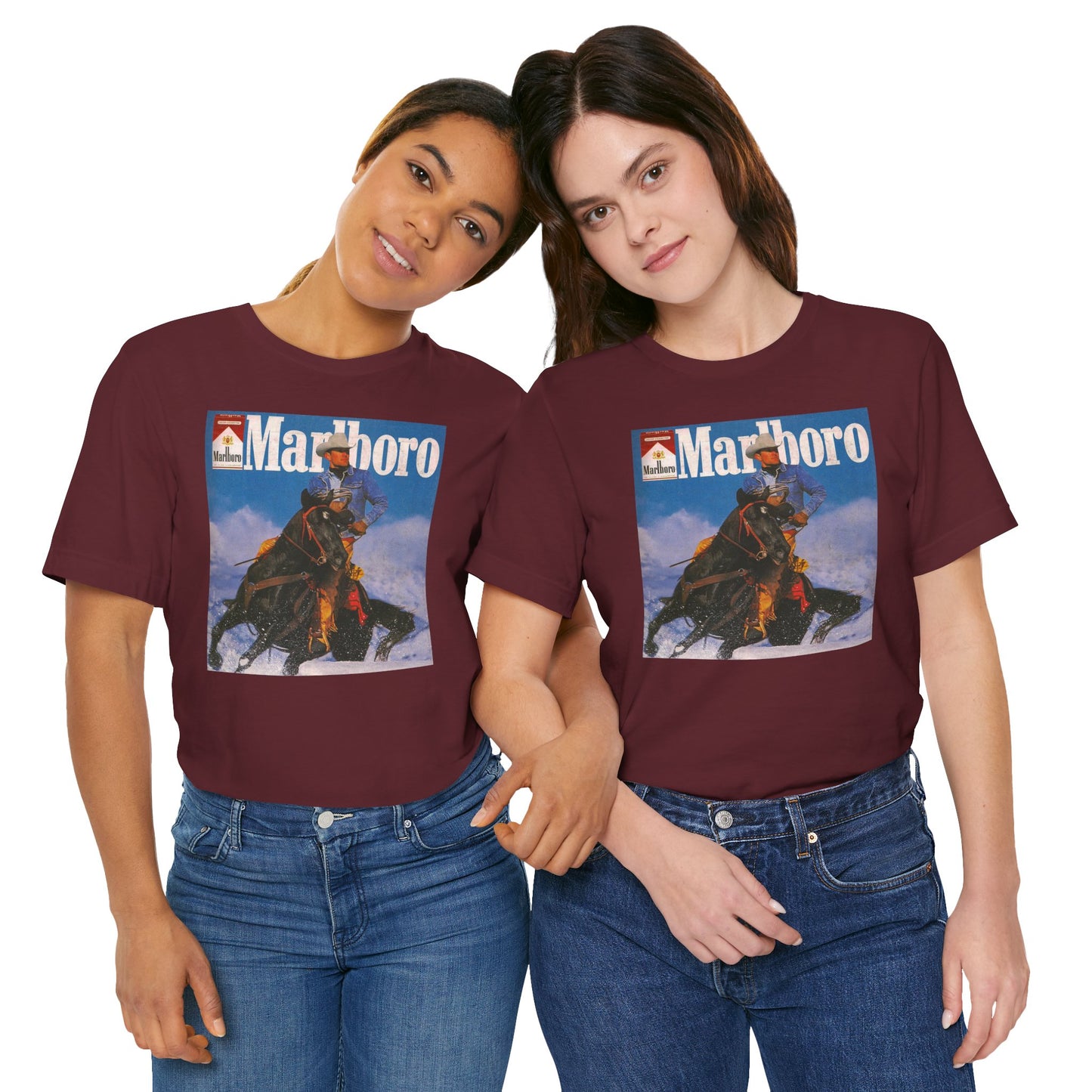 T-Shirt — Vintage Marlboro Cowboy Graphic Tee